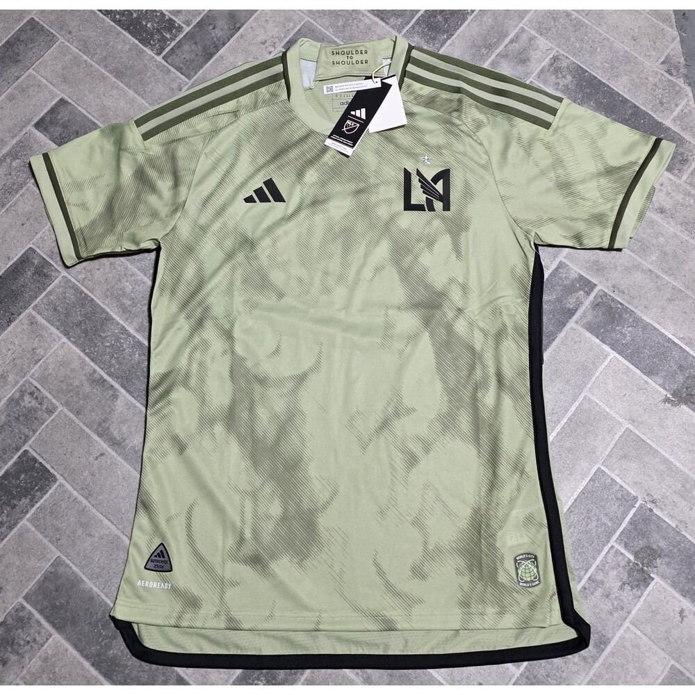 New Adidas MLS LAFC Los Angeles FC 23/24 Authentic Jersey IS4878 Men's Size XL